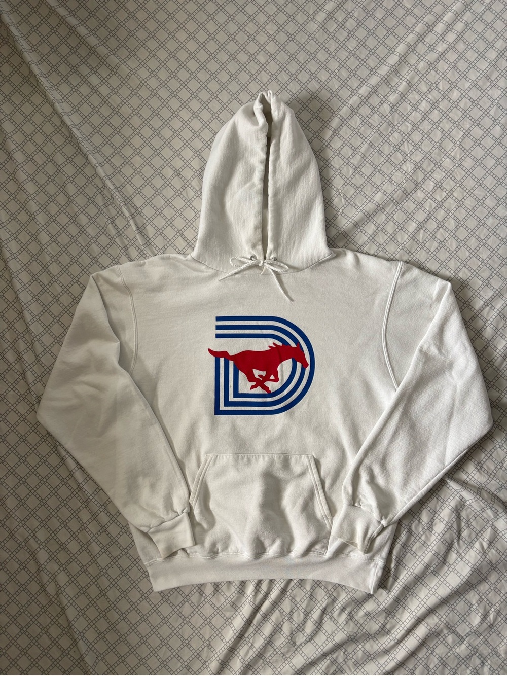 Retro Styled USM Mustang Champion Hoodie College Football